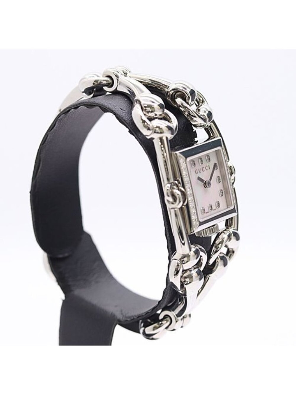 Gucci Signoria 116.5 Quartz White Shell Dial Watch - Picture 2 of 4